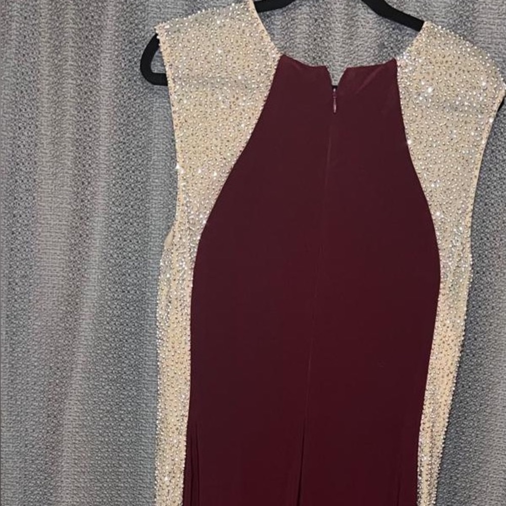 Xscape Illusion Beaded Formal Gown 14